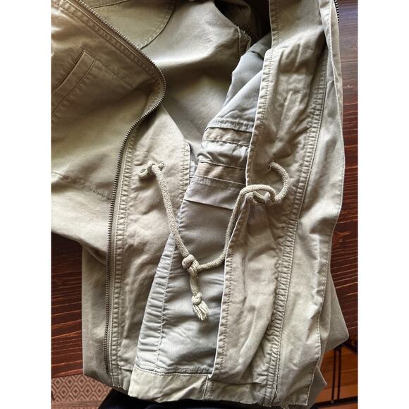 J CREW Military Green Gorpcore Streetwear Utility wear Zip Jacket M - Picture 14 of 16